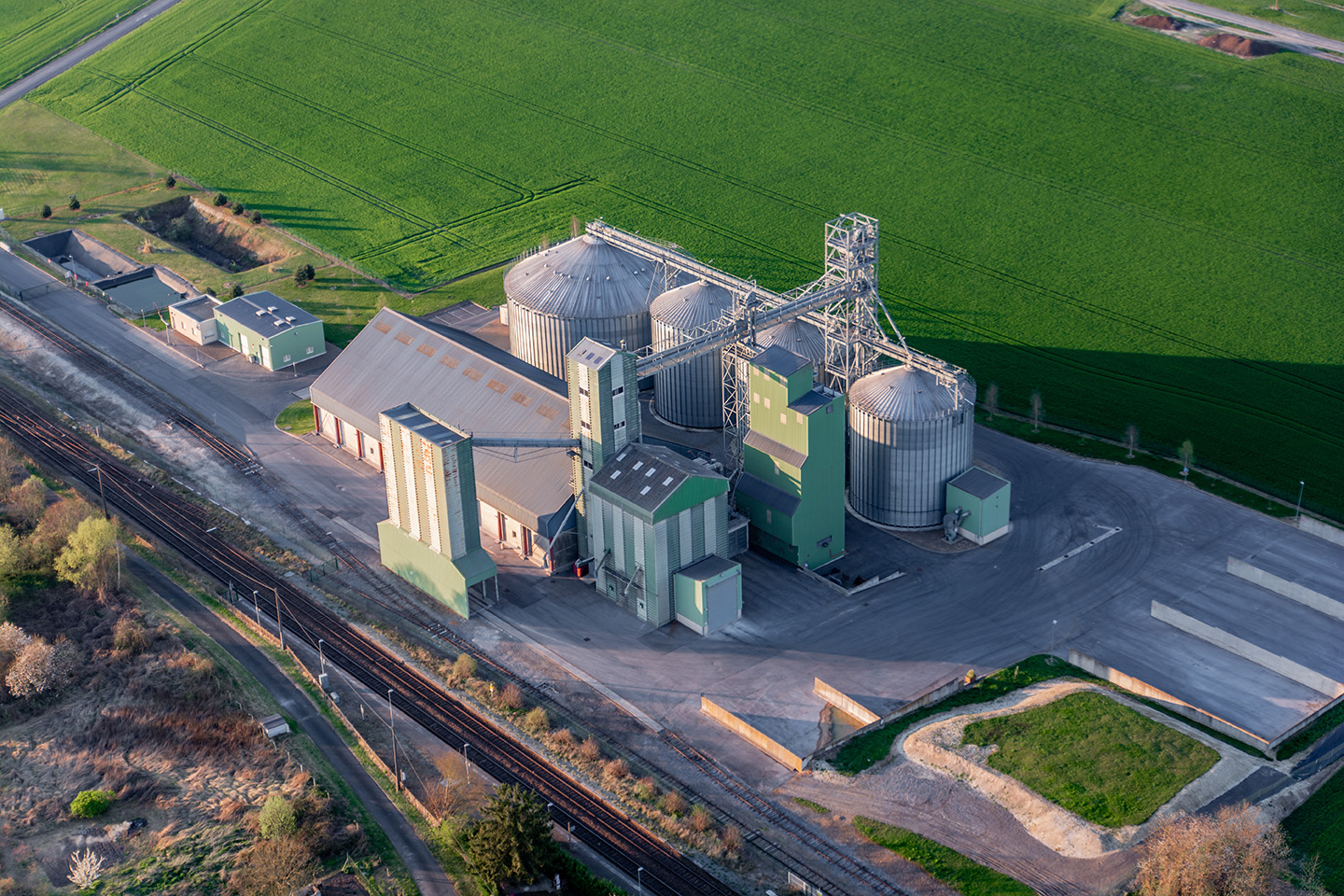 Silo du n&#233;goce agri